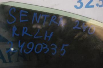 Стекло двери глухое заднее левое SENTRA B17 12-21