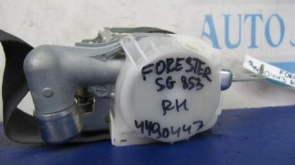 Ремень безопасности передний правый SUBARU FORESTER SG 02-07 Внедорожник 2.5