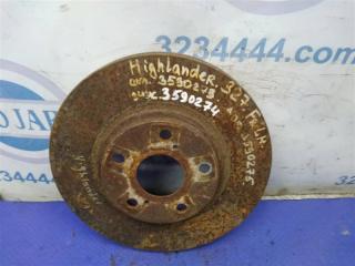 Тормозной диск передний TOYOTA HIGHLANDER 01-07 2006