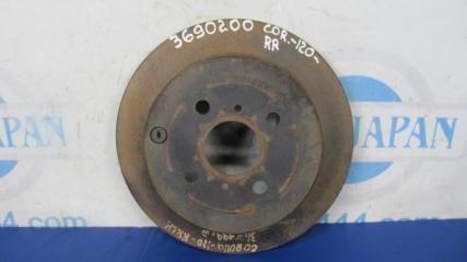 Тормозной диск задний TOYOTA COROLLA 120 00-07