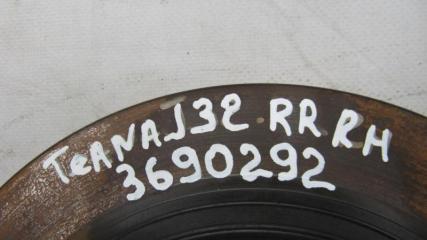 Тормозной диск задний TEANA J32 08-14