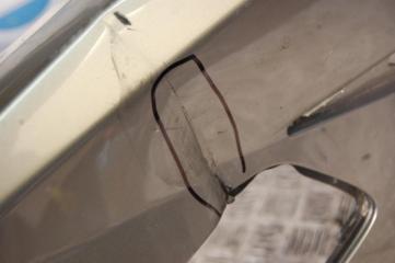 Бампер передний LEXUS ES 18-