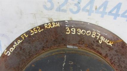 Тормозной диск задний SANTA FE (DM) 12-18 2015 Внедорожник 3.3