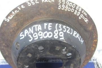Тормозной диск задний SANTA FE (DM) 12-18 2015 Внедорожник 3.3