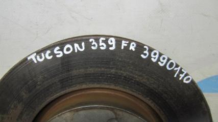 Тормозной диск передний TUCSON 04-10 2004 JM 2.7 G6BA