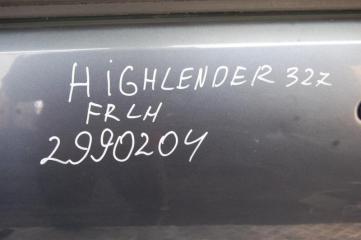 Дверь передняя левая HIGHLANDER 01-07 2006 ACU20 2.4 2AZFE