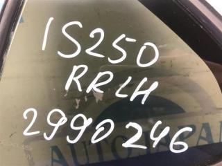 Стекло двери глухое заднее левое IS250/350 05-13 2010 Седан 2.5