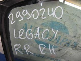 Стекло двери глухое заднее правое LEGACY 09-15 BM 2014 Седан 2.5 FB25B