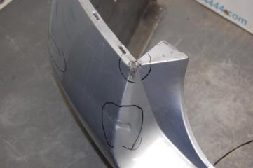 Бампер задний LEGACY 09-15 BM