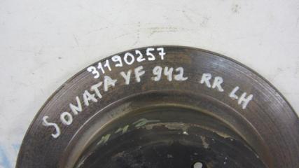 Тормозной диск задний SONATA YF 10-14 2013 Седан 2.4