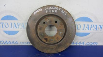 Тормозной диск передний MITSUBISHI LANCER X 10 07-15 2008