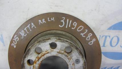 Тормозной диск задний JETTA USA 10-17 2016 162 1.4 CZTA