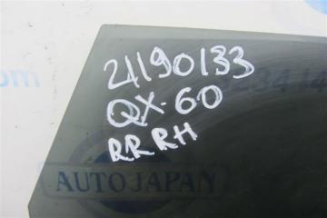 Стекло двери заднее правое QX60/JX35 12-20