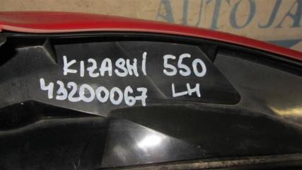 Фонарь наружный задний левый KIZASHI 09-14 2010 Седан 2.4