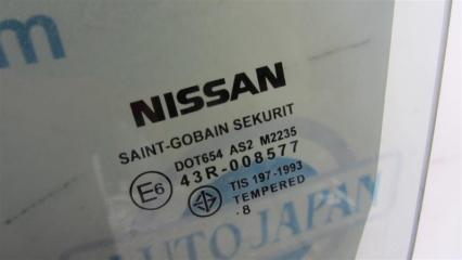 Стекло двери переднее левое NISSAN TIIDA/VERSA C11 04-11