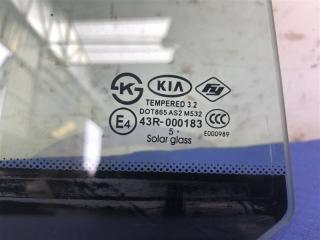 Стекло двери глухое заднее правое FORTE YD 12- 2016 Седан 1.8