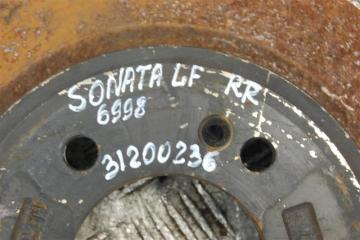 Тормозной диск задний SONATA LF 2014- 2017 Седан 2.4