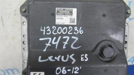 Блок управления двигателем ES350 06-12 2009 Седан 3.5
