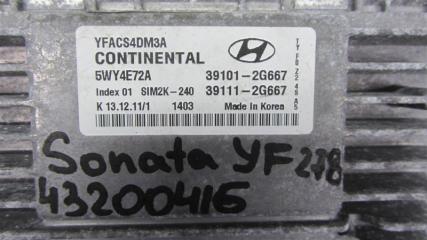 Блок управления двигателем SONATA YF 10-14 2012 Седан 2.4