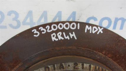 Тормозной диск задний MDX (YD2) 06-13 YD2