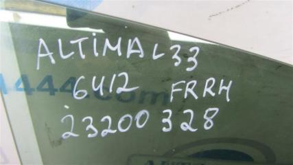 Стекло двери переднее правое ALTIMA L33 12-18 2014 L33 2.5