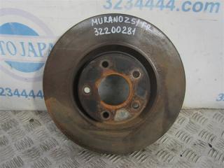 Тормозной диск передний NISSAN MURANO Z51 07-14