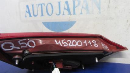 Фонарь внутренний задний правый Q50 15-20