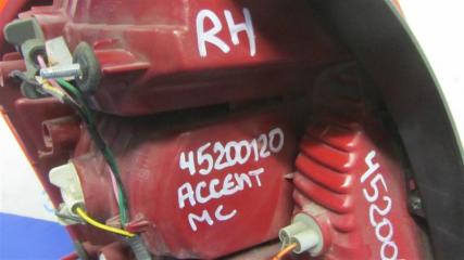 Фонарь наружный задний правый ACCENT MC 06-10 2006 Седан 1.6