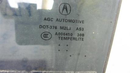 Стекло двери заднее левое ACURA RDX 12-19 Внедорожник 3.5