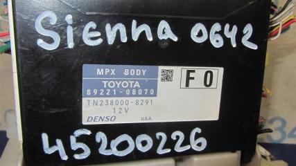 Блок комфорта SIENNA 11-16 2011 GSL30 3.5 2GR-FE
