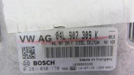 Блок управления двигателем VOLKSWAGEN JETTA USA 10-17 162 2.0 CVCA