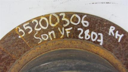 Тормозной диск задний SONATA YF 10-14 2013 Седан 2.4