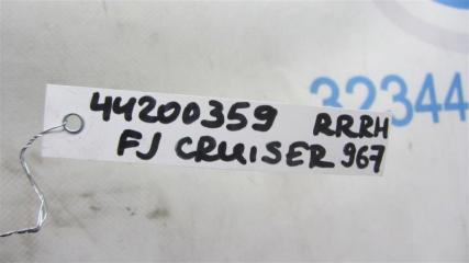 Накладка крыла (расширитель арки) задняя правая FJ CRUISER 06-15 2008 GSJ10 4.0 1GRFE