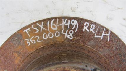 Тормозной диск задний ACCORD CU8 / TSX 08-14 2009 Седан 2.4