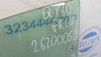 Стекло двери переднее левое QX60/JX35 12-20