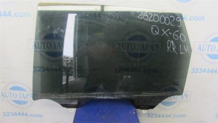 Стекло двери заднее левое INFINITI QX60/JX35 12-20