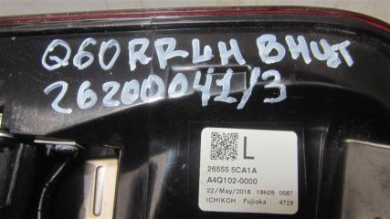 Фонарь внутренний задний левый Q60 16-20 2018 COUPE 3.0 VR30DDTT