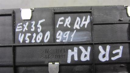 Накладка порога внутрення передняя правая EX35(37) 07-12 2008 Внедорожник 3.5