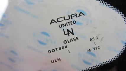 Стекло в кузов заднее левое MDX (YD2) 06-13 YD2