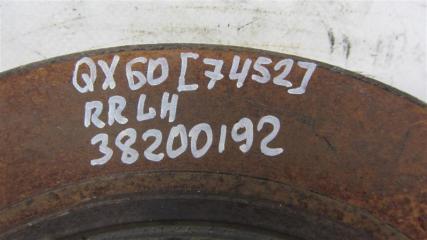 Тормозной диск задний QX60/JX35 12-20 2012 Внедорожник 3.5