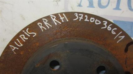 Тормозной диск задний AURIS 06-12