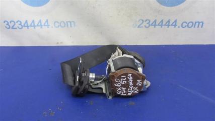 Ремень безопасности задний правый QX60/JX35 12-20 2012 Внедорожник 3.5