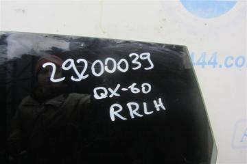 Стекло двери заднее левое QX60/JX35 12-20 2012 Внедорожник 3.5