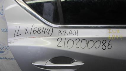 Дверь задняя правая ILX 12-16 2012 Седан 2.0