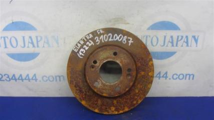 Тормозной диск передний HYUNDAI ELANTRA AD 16- 2017