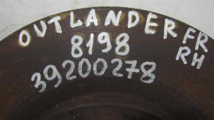 Тормозной диск передний OUTLANDER XL 05-13 2007 Внедорожник 3.0