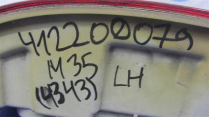 Фонарь наружный задний левый M35/M45 04-10 2006 Седан 3.5 VQ35DE