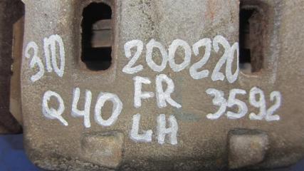 Суппорт тормозной передний левый G25/G35/G37/Q40 06-14 2014 Седан 3.7 VQ37VHR