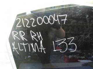 Стекло двери заднее правое ALTIMA L33 12-18 2016 L33 2.5