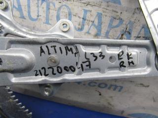 Стеклоподъемник задний правый ALTIMA L33 12-18 2016 L33 2.5